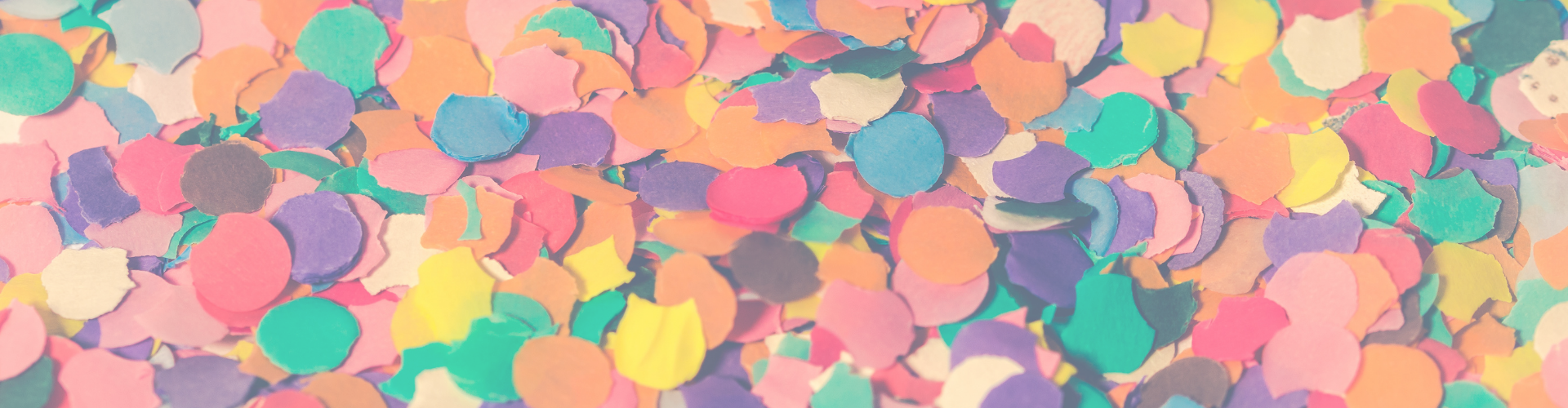 Man-Box Achtergrond Confetti