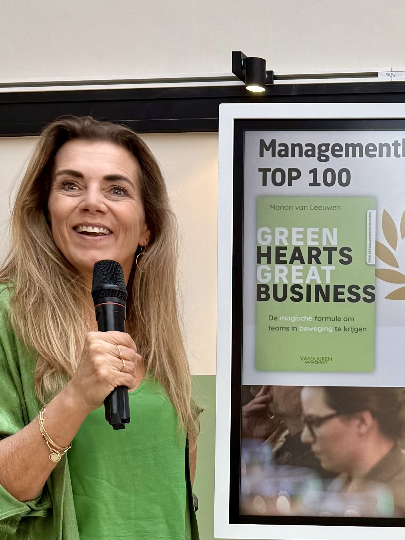 Green Hearts Great Business bestseller Manon van Leeuwen nummer 1 Managementboek