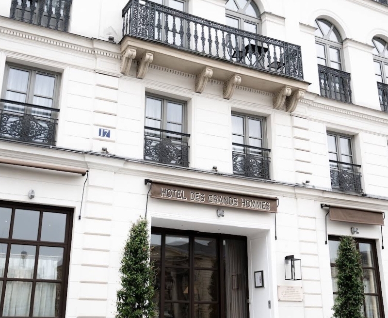 hotel des grands hommes boutique hotel parijs