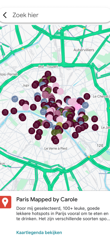 google maps kaart Carole