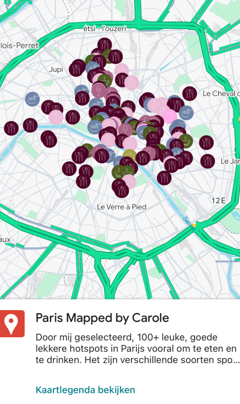 google maps kaart Carole