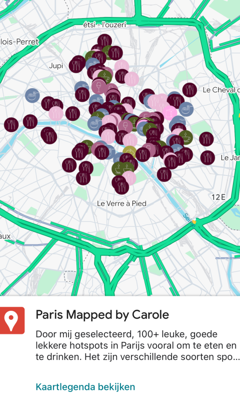 google maps kaart Carole