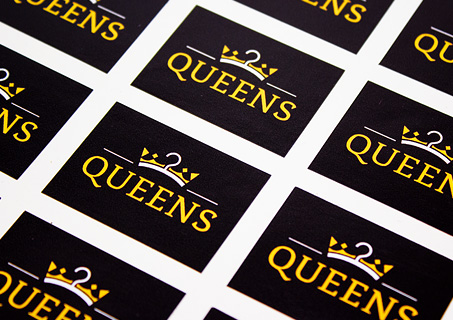 Eigen stickers drukken