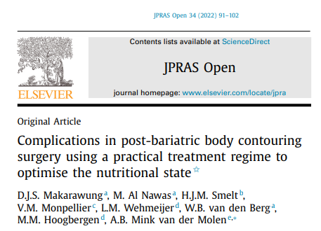buikwand reconstructie na bariatrische chirurgie