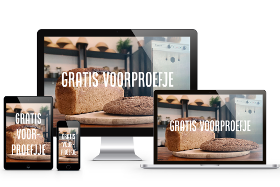 Mockup gratis voorproefje - Marije Bakt Brood