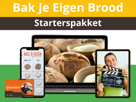 ak Je Eigen Brood - Starterspakket - Marije Bakt Brood