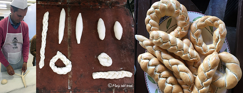 Brood museum in Spanje broodjes vlechten - Marije Bakt Brood