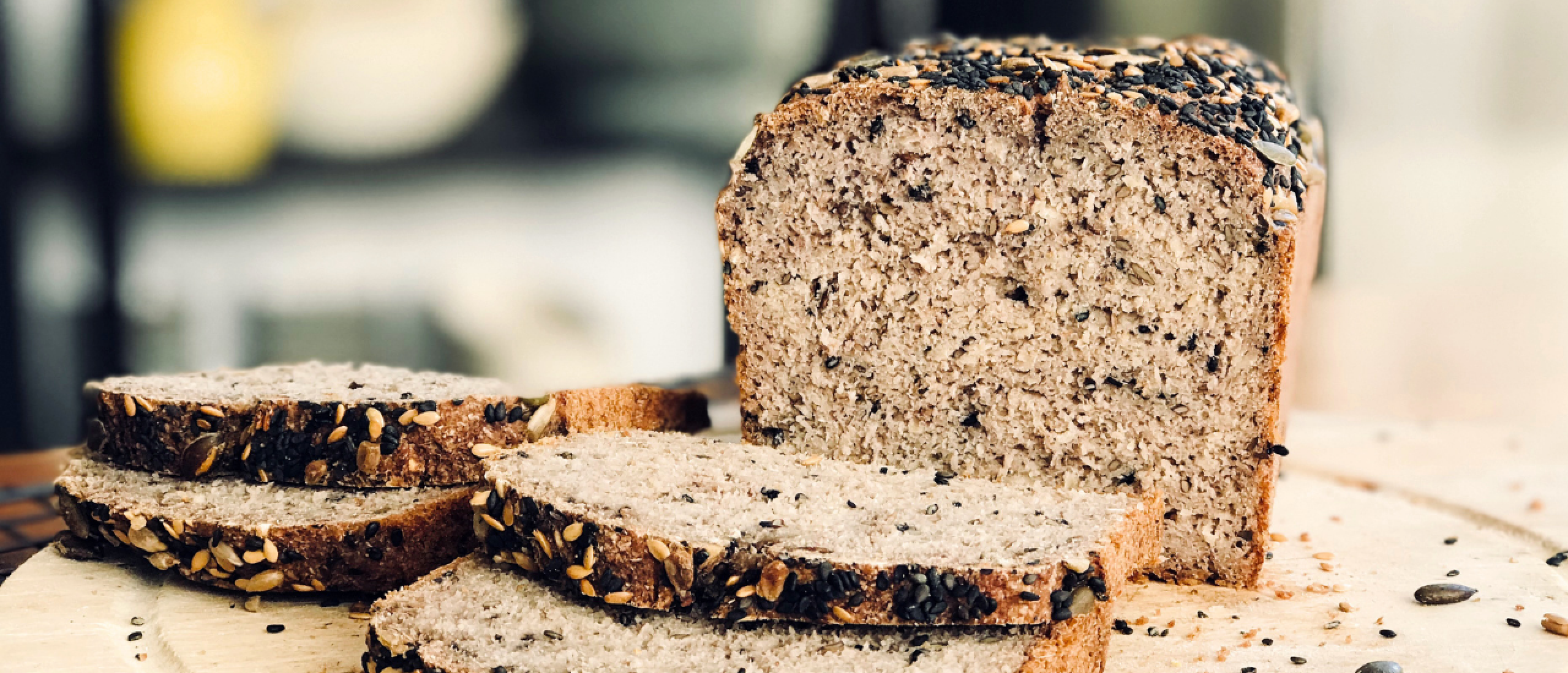 Koolhydraatarm glutenvrij brood - keto en vegan