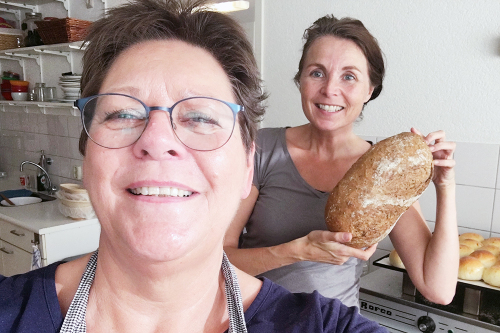 Zelf brood bakken - Marije met Levine van Doorne