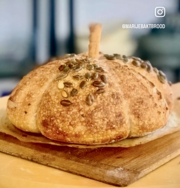 Pompoenbrood Marije Bakt Brood