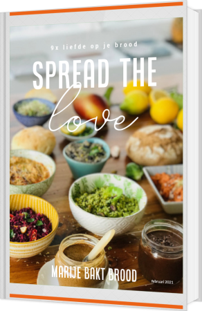 #SPREADTHELOVE-ebook Marije Bakt Brood 9 plantaardige recepten
