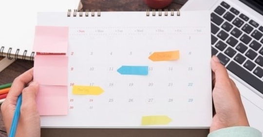 Werken met een content kalender