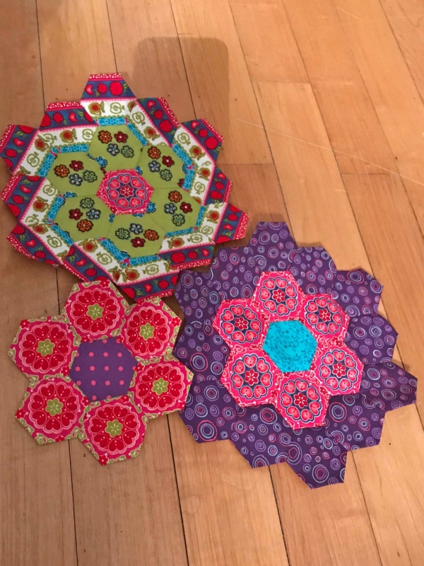 Hexagonnen - Marlies de Vries Online Quiltacademie