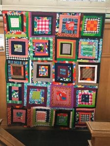 House top variation quilt