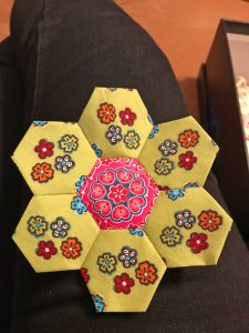 Hexagonnen naaien