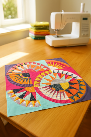 New York Beauty quilt cursus - Marlies de Vries - Online Quiltacademie