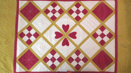 Ineke Wester Quilten met linialen - Marlies de Vries Online Quiltacademie