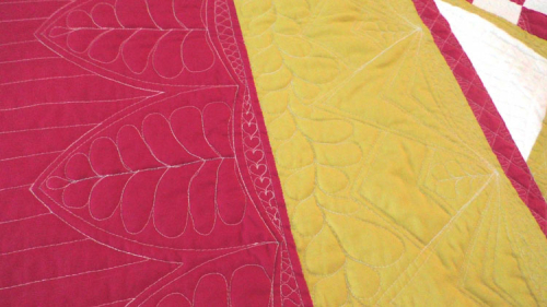 Ineke Quilten met linialen - Marlies de Vries Online Quiltacademie