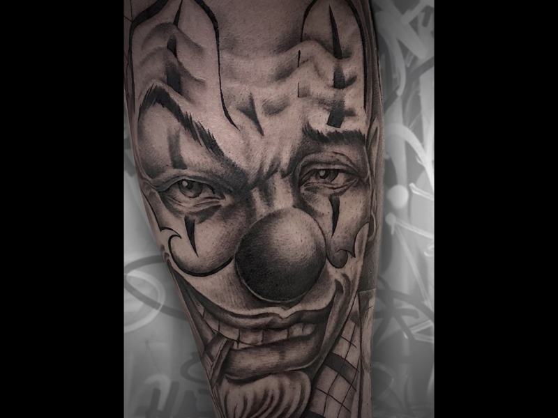 Martyn Tattoo Tattoo van een  Clown