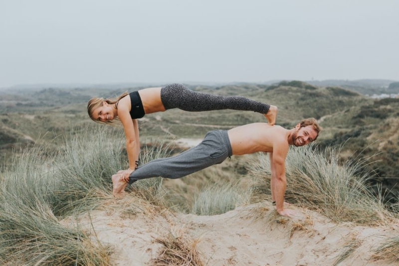 Melanie en Rolf van Happy With Yoga