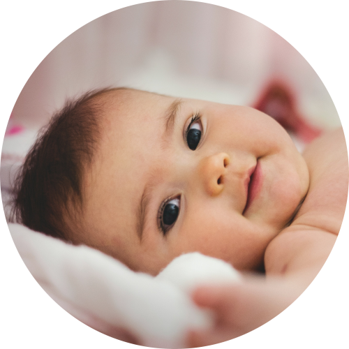 baby leren masseren