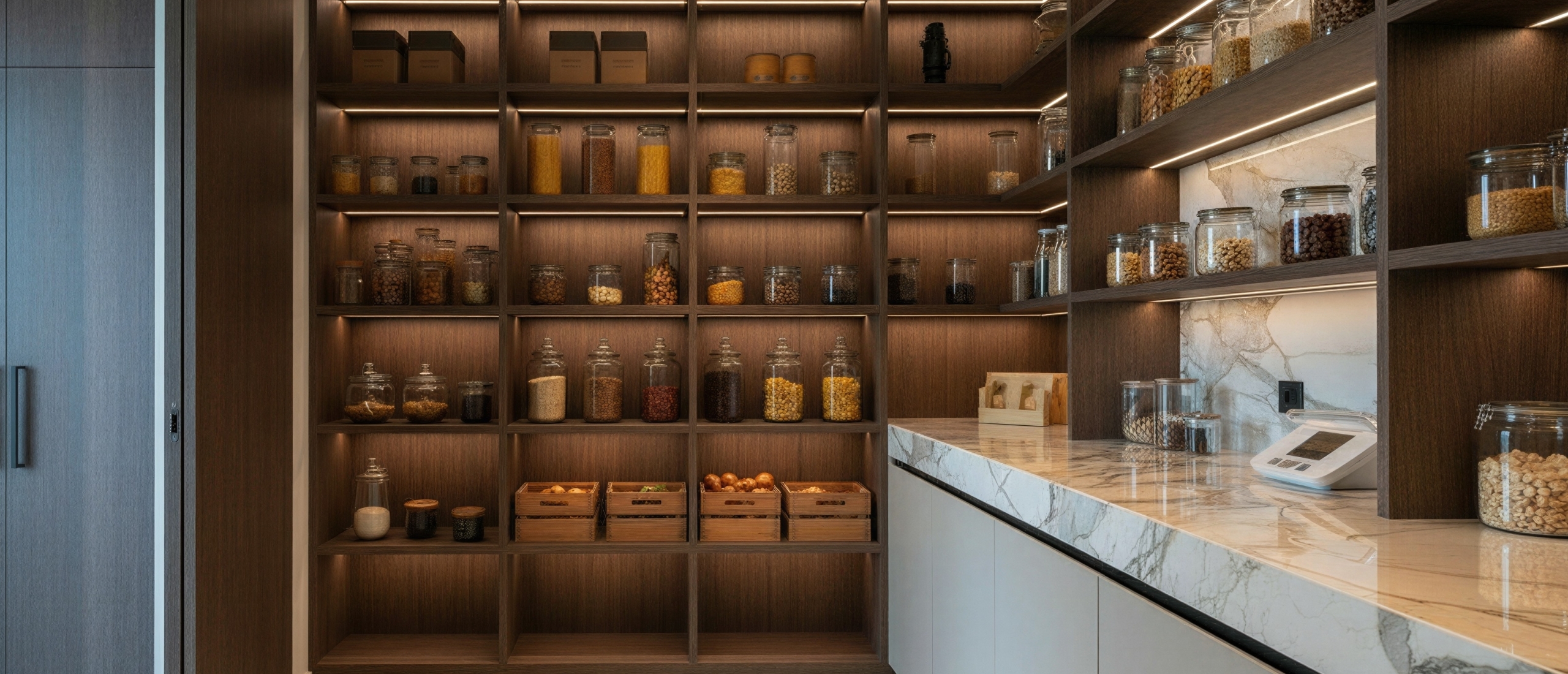 Bijruimtes die rust brengen: was, voorraad en techniek slim gegroepeerd