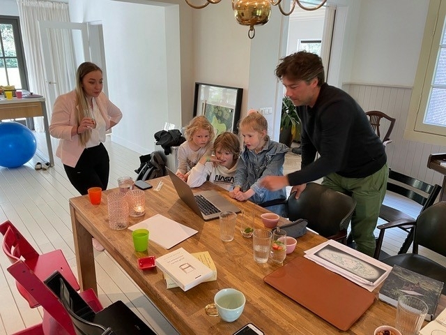 interieur ontwerp voor gezin met kinderen