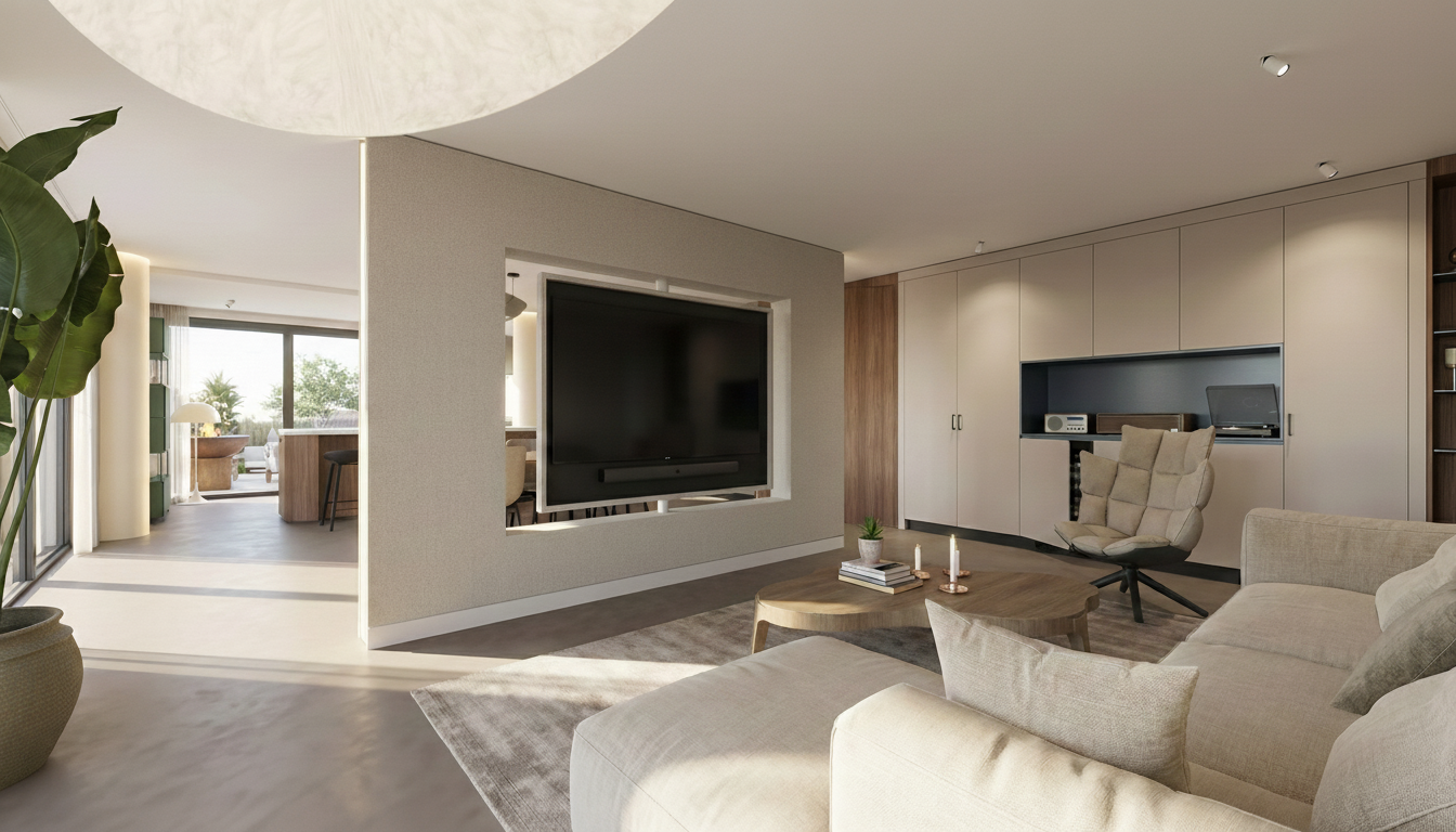 Waarom een XL-appartement in New Maas een systeem nodig heeft, geen interieuradviseur