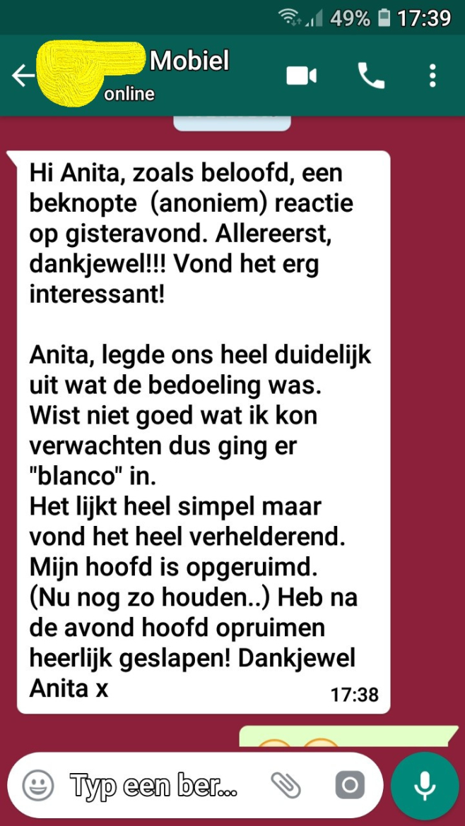 Hoofd opruimen met de MatriXmethode Hoofd opruimen