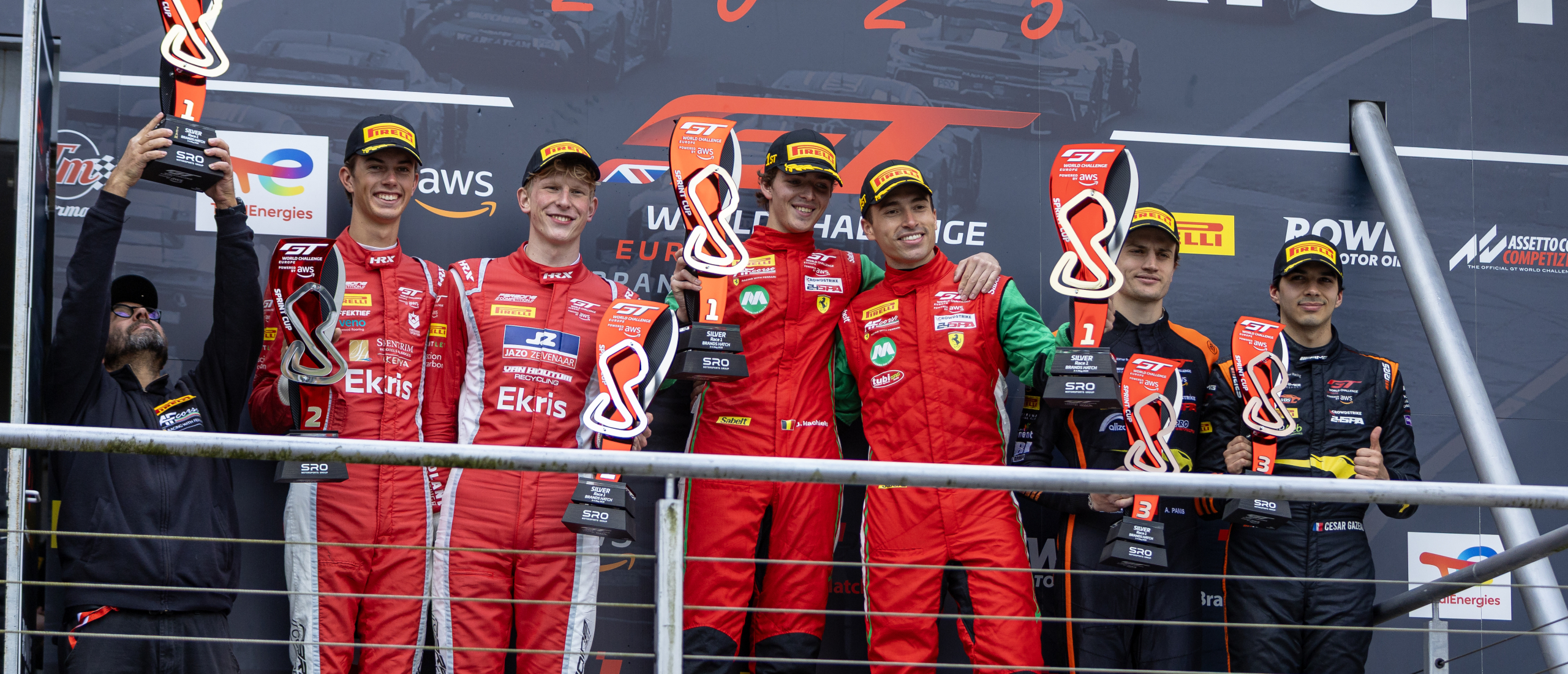 Maxime Oosten Podium Brands Hatch