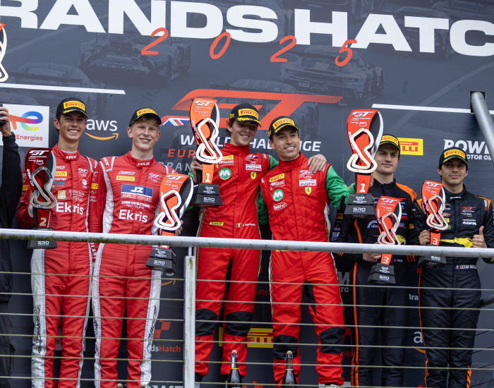 Maxime Oosten Podium Brands Hatch