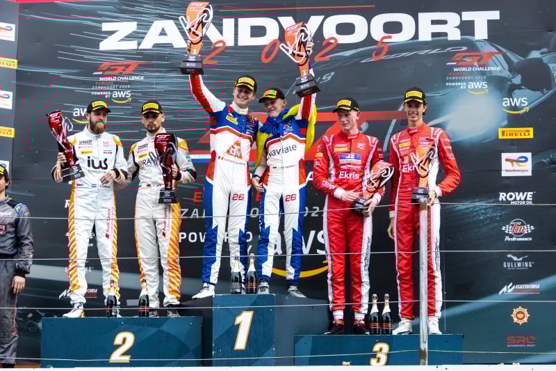 Maxime Oosten en Mex Jansen Podium Zandvoort 2025