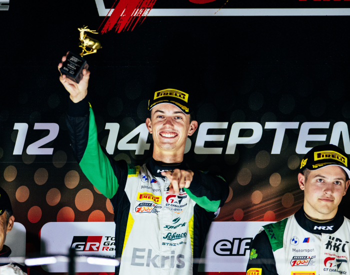 Maxime Oosten Podium 1000 km Suzuka