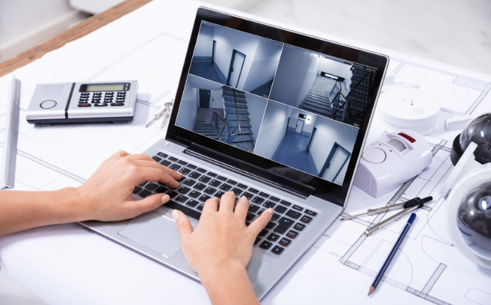 Complete set beveiligingscamera's