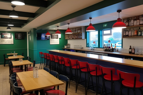 Geluidsinstallatie kantine