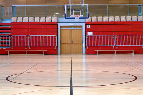 Geluidsinstallatie sporthal