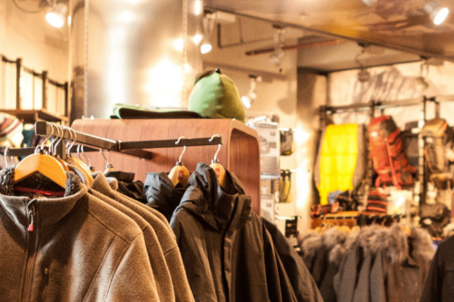 Geluidsinstallatie winkel