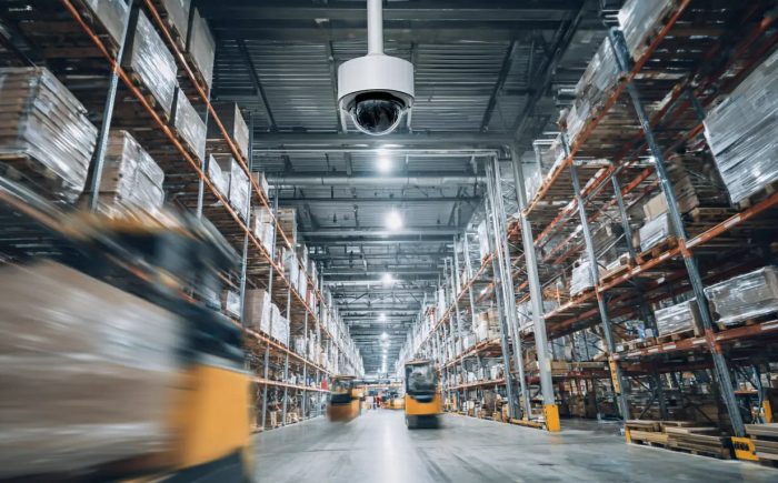 Beveiligingscamera Hikvision bedrijfspand