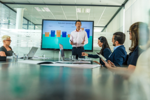 Presentatieschermen - draadloos presenteren