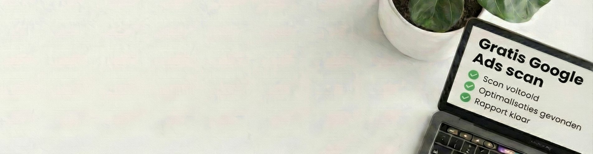 Google Ads scan Uitgevoerde Google Ads scan