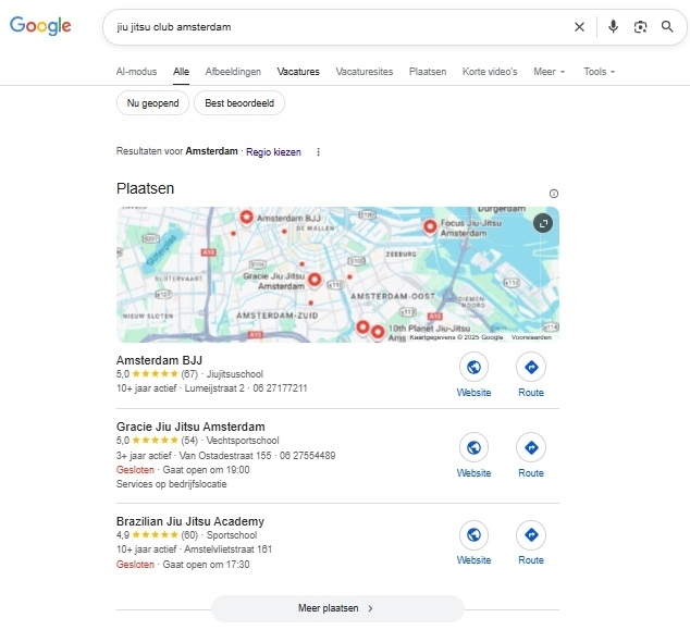 Jiu jitsu marketing google bedrijfsprofiel Jiu jitsu marketing via je Google Mijn Bedrijfsprofiel