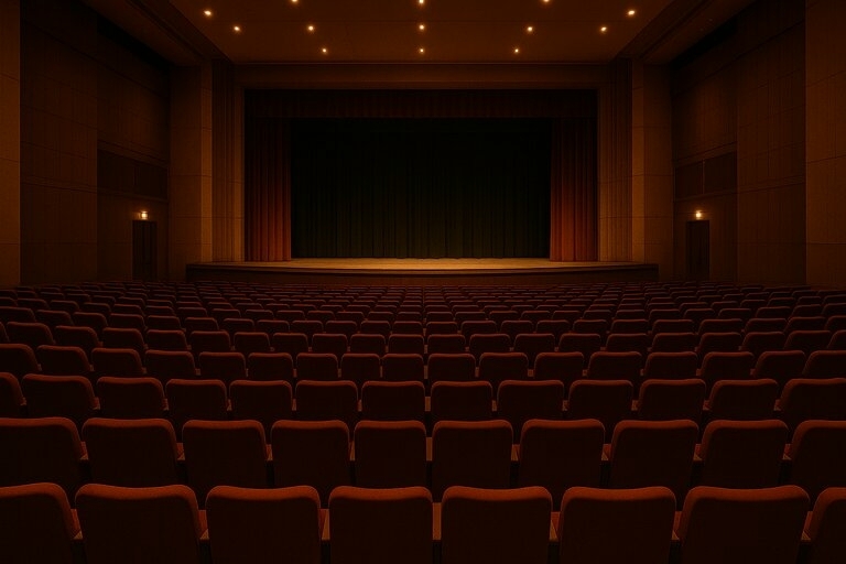 Een volle theaterzaal door krachtige marketing