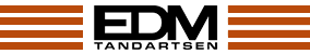Logo EDM Tandartsen EDM tandartsen werkt met MedicPlek en vinden MedicPlek absoluut een aanrader voor andere tandartspraktijken
