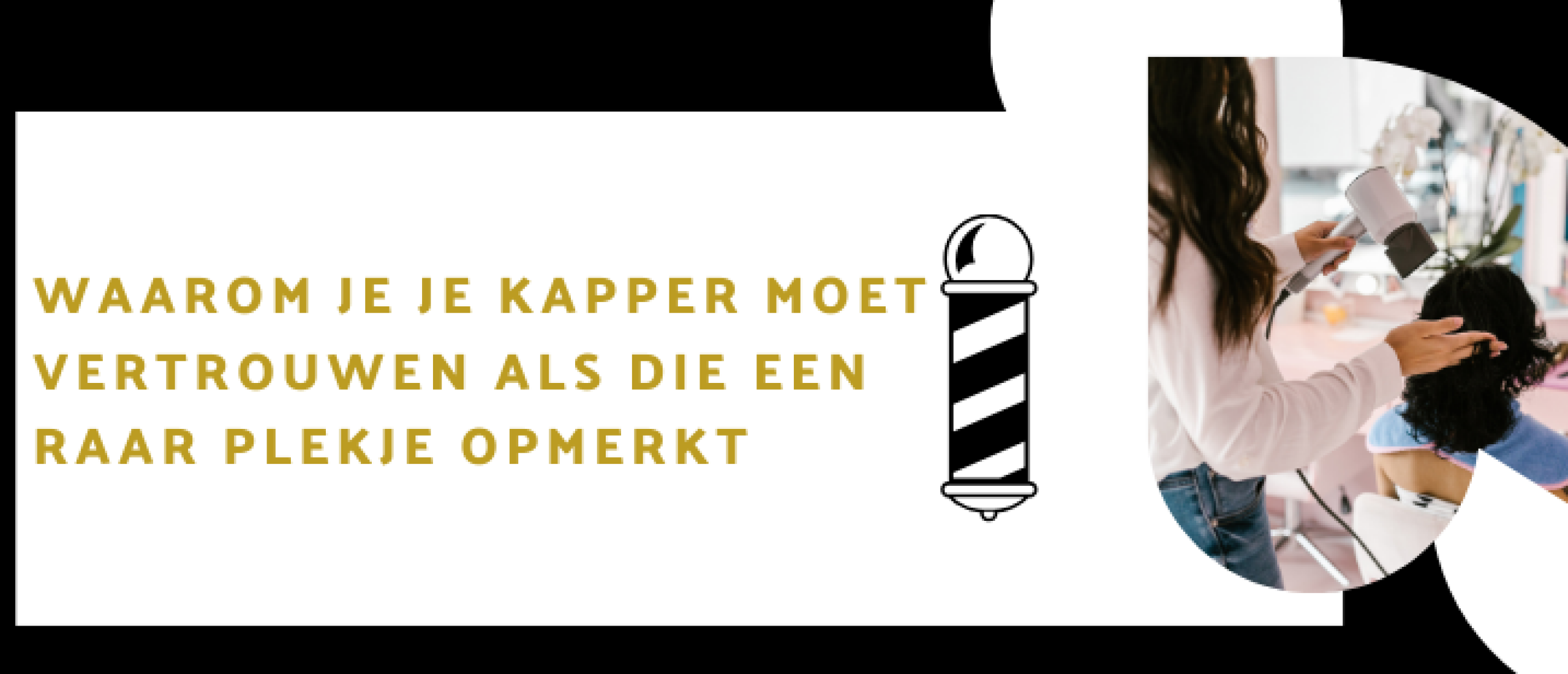 Waarom je je kapper moet vertrouwen als die een raar plekje opmerkt