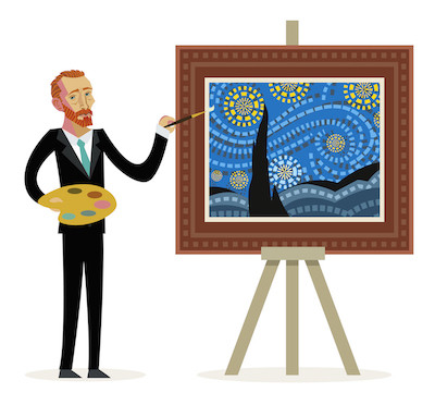 Van Gogh en kijken naar kunst