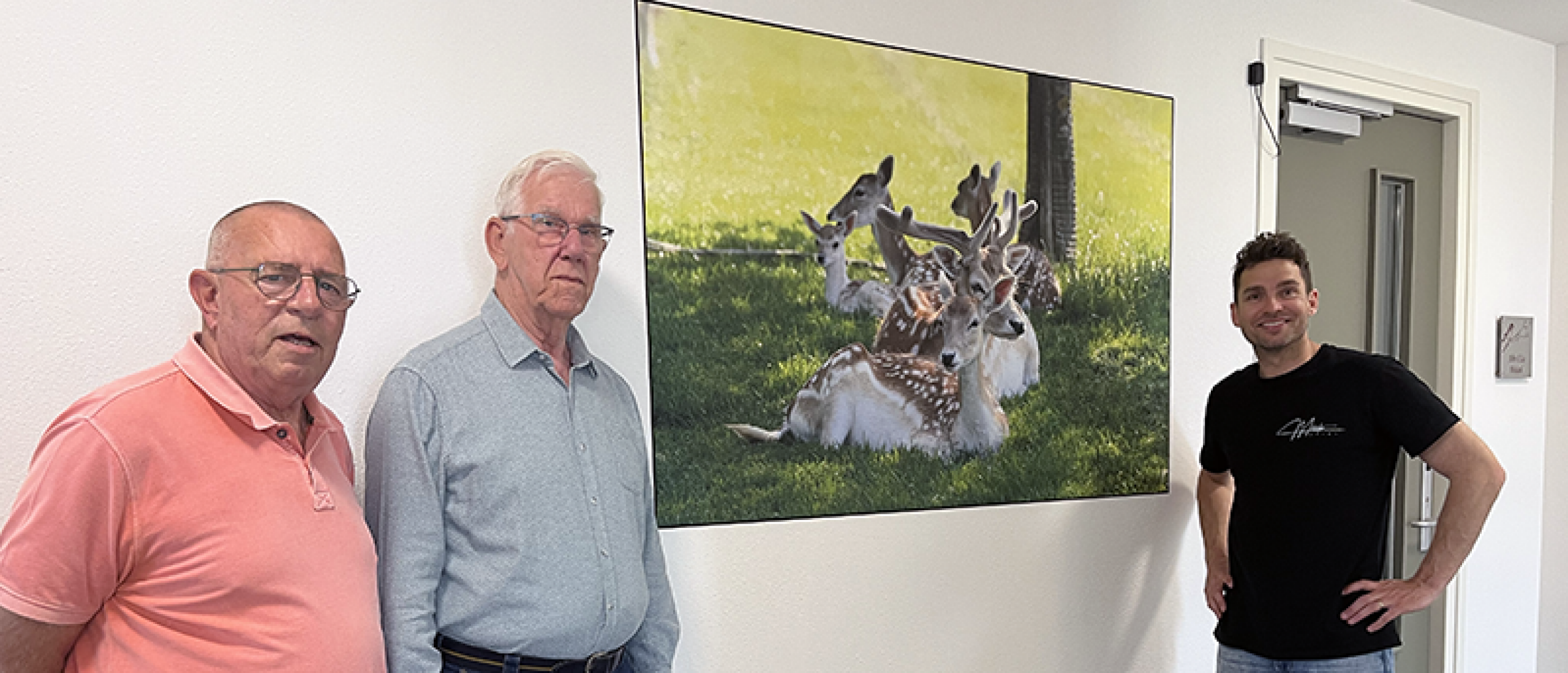 Stijlvolle muurdecoratie voor gezamenlijke ruimtes