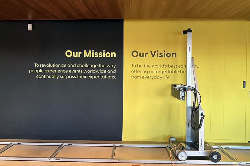 Muurprint voor kantoor Meesterprint