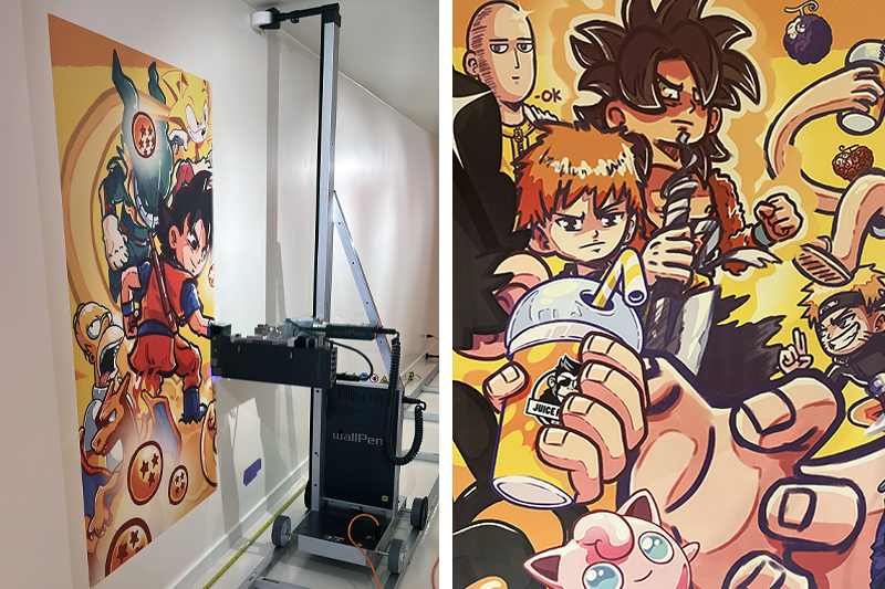 Muurprint voor bedrijven Meesterprint Muurprint voor bedrijven Meesterprint