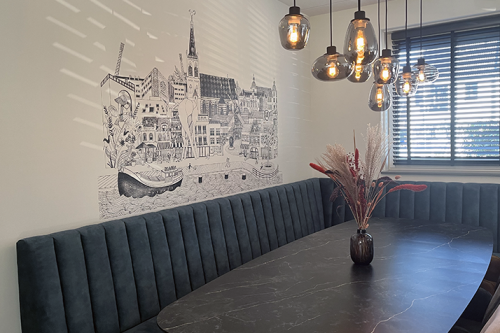 Wanddecoratie voor LKKR in Doetinchem