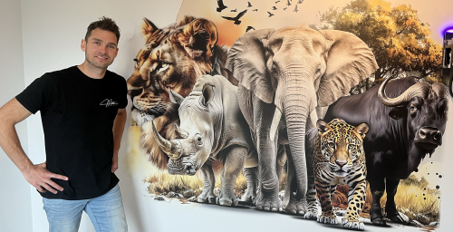 Muurprint voor Kinderkamer Meesterprint